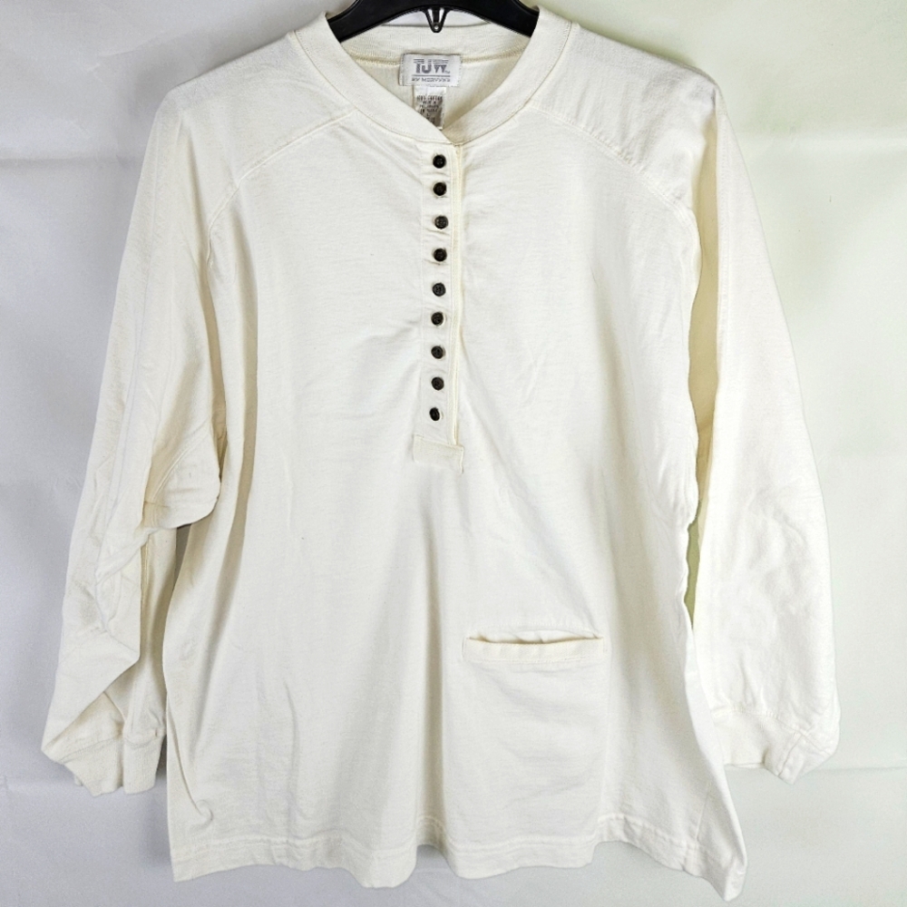 90's Y2K Vintage TJW by Mervyn's Womens L Minimalist Bohemian Loungewear Casual